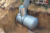 Подключение газгольдера для частного дома в Колосково