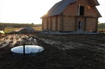 Газификация деревянного дома в деревне Грузино