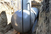 Автономная газификация дома с баней в Грузино